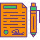 Contract Paper Agreement Contract Icon