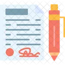 Contract Paper Agreement Contract Icon