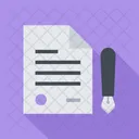 Contract Seo Business Icon