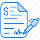 Contract signing  Icon
