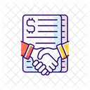 Contract Success Agreement Icon