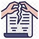 Contract Termination  Icon
