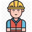 Contractor Worker Construction Icon