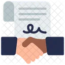 Contractual Agreement Contractual Appointment Letter Icon