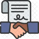 Contractual Agreement  Icon