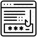 Contrasena Del Sitio Web Contrasena En Linea Contrasena De Internet Icono