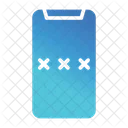 Contrasena Telefono Inteligente Seguridad Icono
