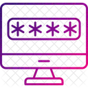 Contrasena Bloquear Bloqueado Icono