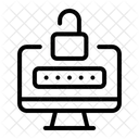Contraseña de la computadora  Icono