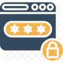Contrasena Del Sitio Web Bloqueo Contrasena Icono