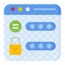 Seguridad Seguridad Web Contrasena Icono