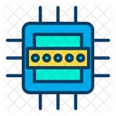 Contrasena Microchip Procesador Icon