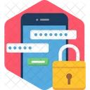 Contrasena Movil Segura Bloqueo Contrasena Icono