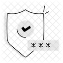 Verificacion De Contrasena Contrasena Segura Codigo De Seguridad Icon