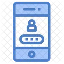 Seguridad De Contrasena Acceso Con Contrasena Acceso A La Pantalla De Bloqueo Icono
