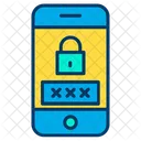 Contrasena Del Telefono Contrasena Del Movil Datos Seguros Icono
