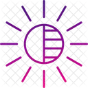 Contrast Basic Brightness Icon
