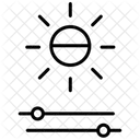 Contrast adjustment  Icon