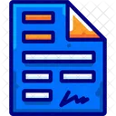 Accord Document Stylo Icon