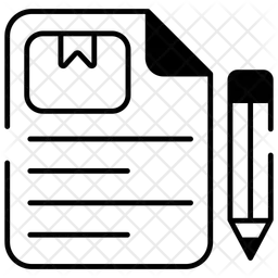 Contrat logistique  Icône