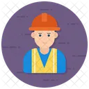 Trabalhador Empreiteiro Trabalhador Da Industria Icon
