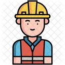 Empreiteiro Trabalhador Construcao Icon