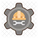 Empreiteiro Trabalhador Construcao Icon