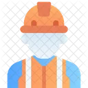 Empreiteiro Trabalhador Engenheiro Icon