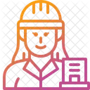 Empreiteiro Avatar Profissao Icon