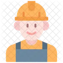 Empreiteiro Construtor Trabalhador Da Construcao Civil Icon