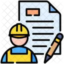 Empreiteiro Construtor Independente Icon