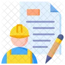 Empreiteiro Construtor Independente Icon