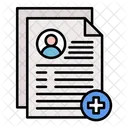 Empresa Escritorio Funcionario Selecionado Ícone
