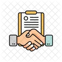 Contrato  Ícone