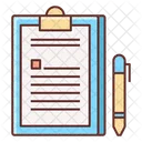 Contrato Acuerdo Sesion Informativa Icono