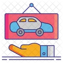 Contrato de arrendamiento cerrado  Icono