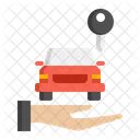 Arrendamiento Sin Cita Previa Arrendamiento De Automovil Arrendamiento A Pie Icono