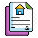 Contrato de casa  Icono