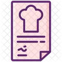 Contrato de catering  Icono