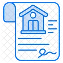 Contrato de vivienda  Icono