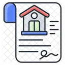 Contrato de vivienda  Icono