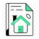 Contrato De Vivienda Contrato De Vivienda Casa Icono
