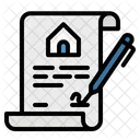 Contrato Papel Documento Icono