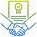 Contrato Acuerdo Firma De Acuerdo Icono