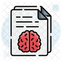 Contrato Documento Inteligente Icono