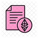 Contratos Inteligentes Nft Inteligente Ícone