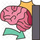Contrecoup Injury Brain Icon