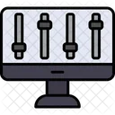 Control Computer Factory Control Icon