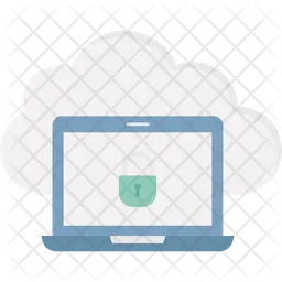 Nube de control de acceso  Icono