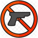 Control De Armas Sin Armas Sin Caza Icono